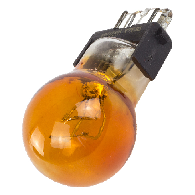 10 Lâmpadas Âmbar 12V 27/8W - Teslla - T3157Ab