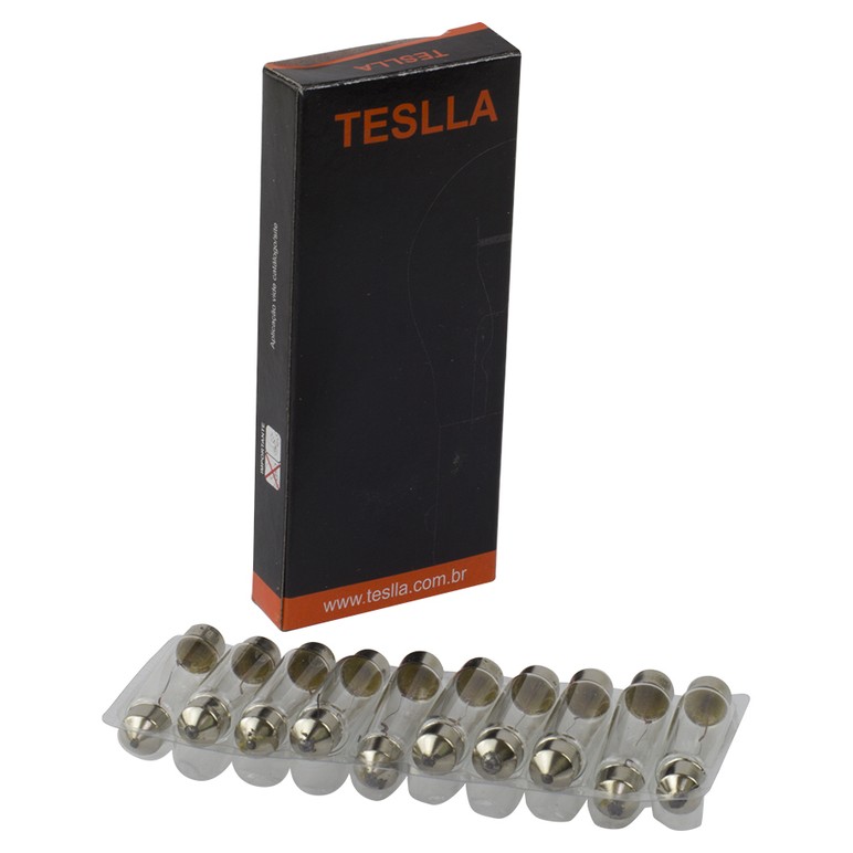 10 Lâmpadas 12V 10W - Teslla - T2715