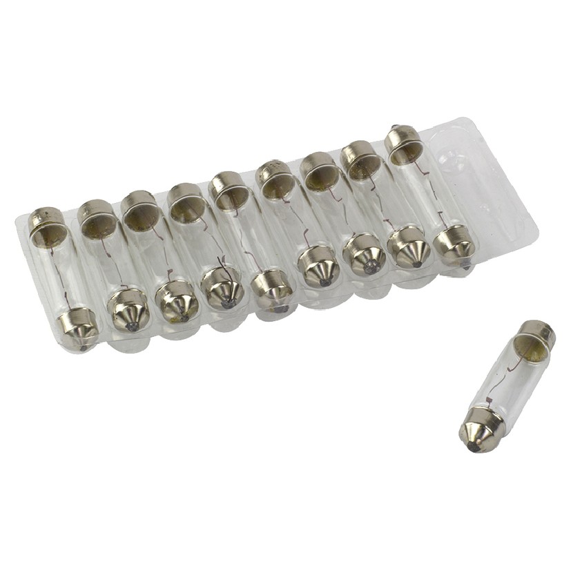 10 Lâmpadas 12V 10W - Teslla - T2715
