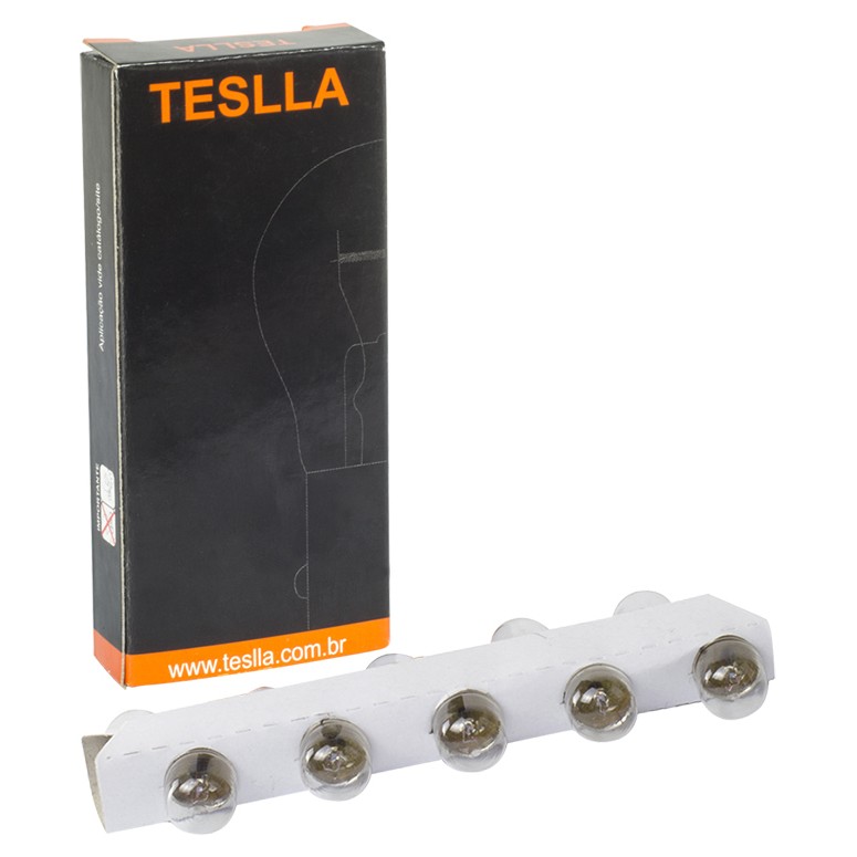 10 Lâmpadas 12V 5W - Teslla - T67
