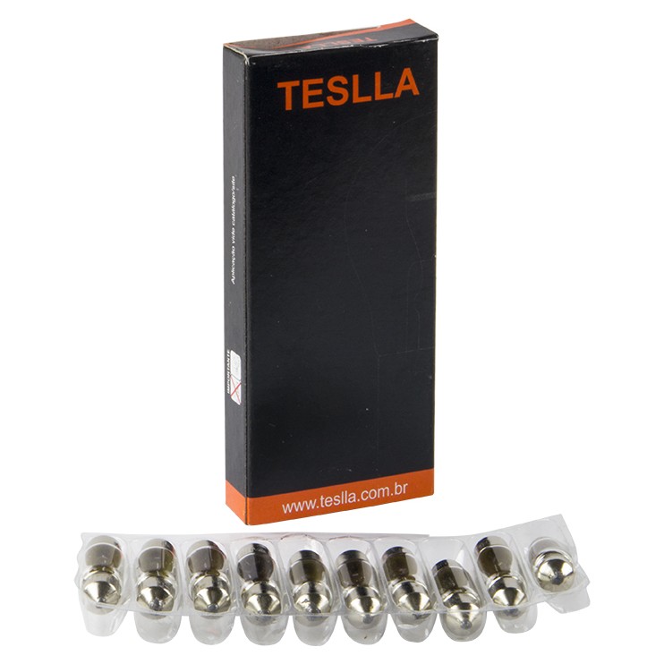 10 Lâmpadas 12V 10W - Teslla - T6431