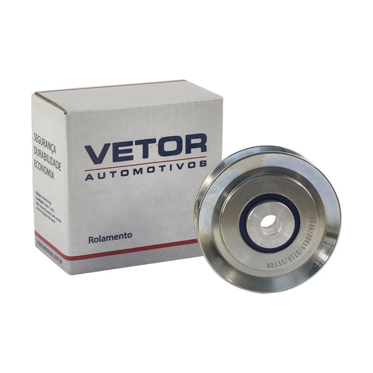 Polia Ar Condicionado para Mitsubishi Pajero Sport - Vetor - Vt8546