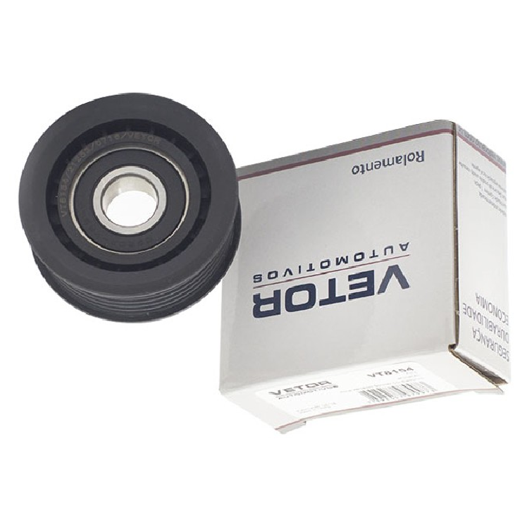 Polia da Correia do Motor para Mercedes-Benz Accelo 715 C - Vetor - Vt8154