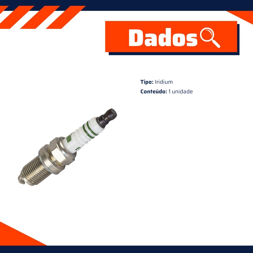 Vela de Ignição para Mitsubishi L200 e Pajero Sport - E-Klass - Evi527