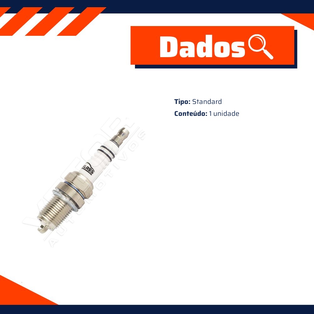 Vela de Ignição para Peugeot 306 - E-Klass - Evi603