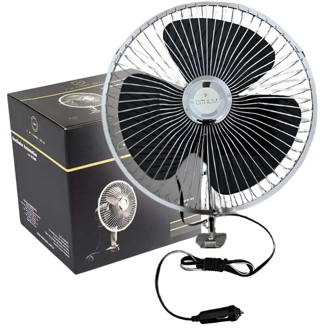 Ventilador Automotivo 6" 12V - Lythium - Ly1208