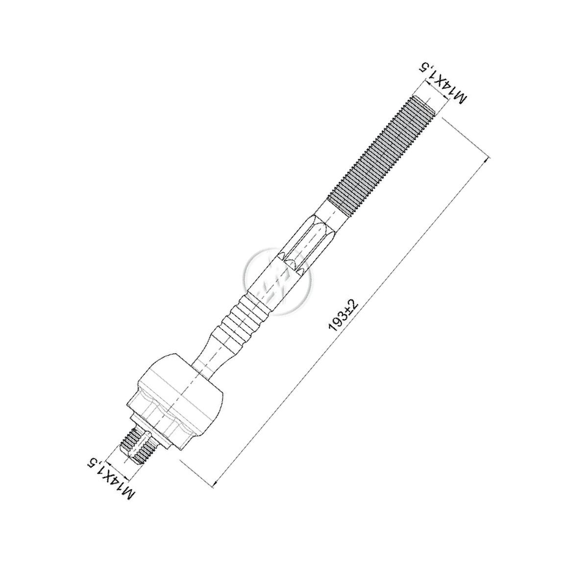 Terminal Axial - ZM - 170.110.05