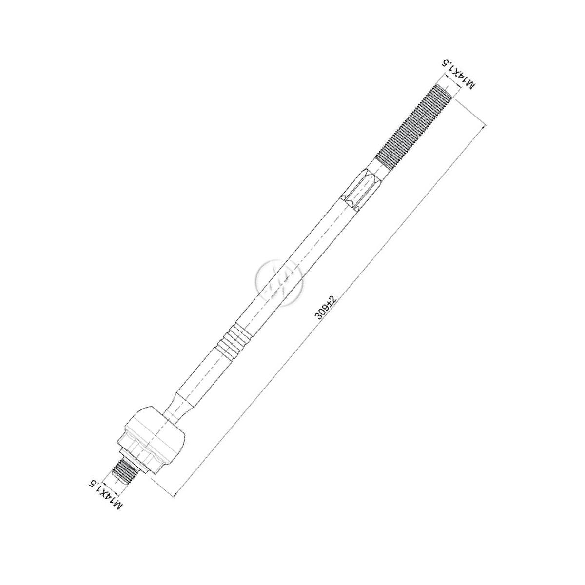 Terminal Axial - ZM - 170.110.12