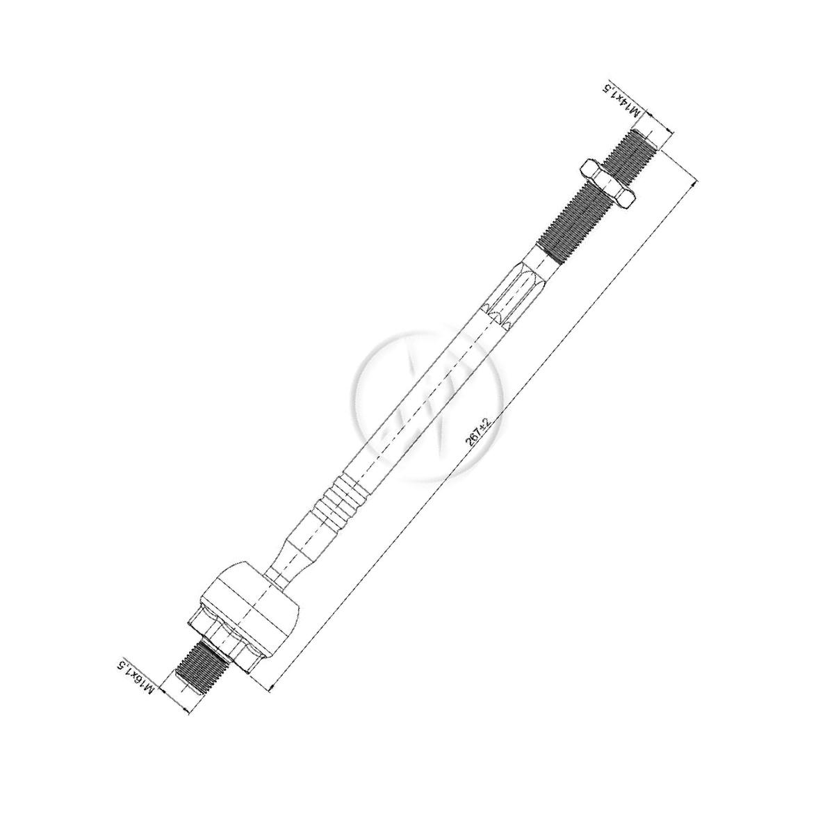 Terminal Axial - ZM - 170.110.22
