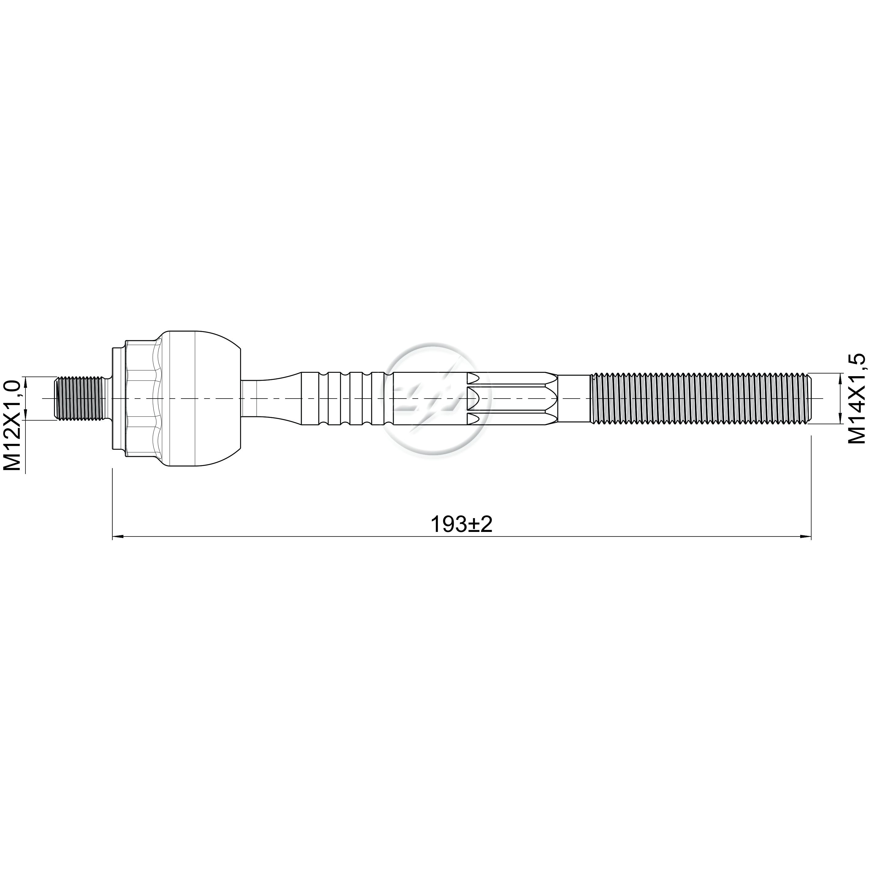 Terminal Axial - ZM - 170.110.59