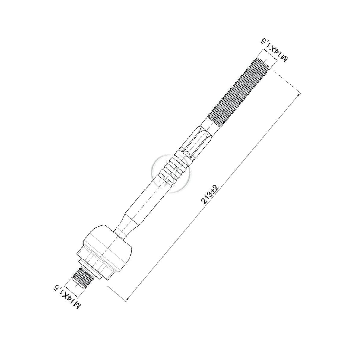 Terminal Axial - ZM - 170.110.60