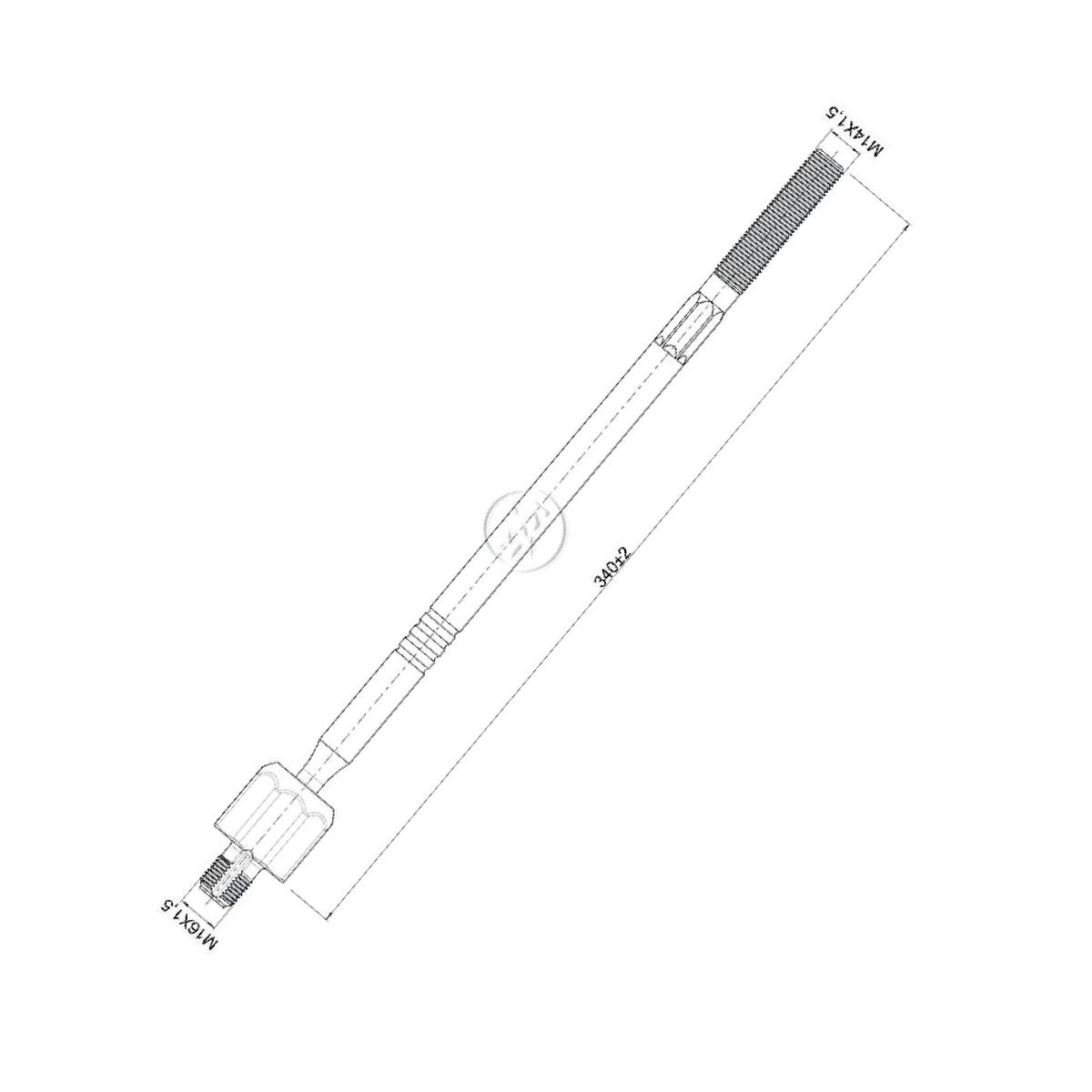 Terminal Axial - ZM - 170.112.13