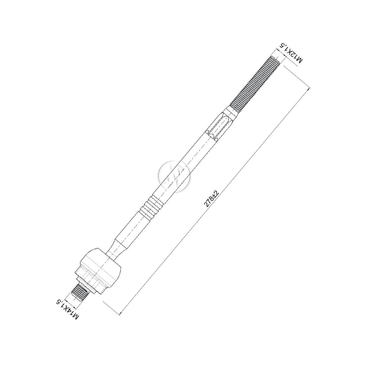 Terminal Axial - ZM - 170.114.11
