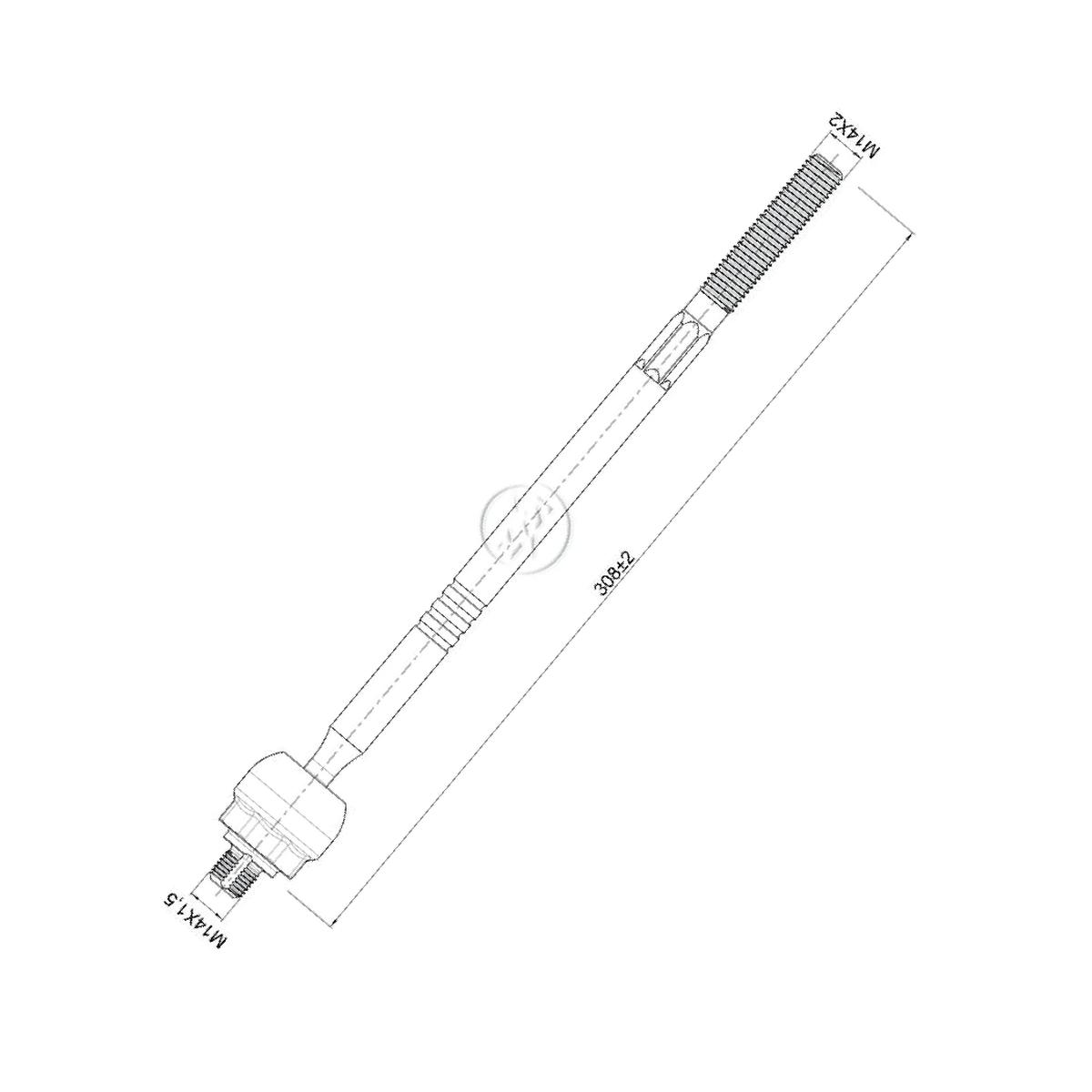 Terminal Axial - ZM - 170.114.52