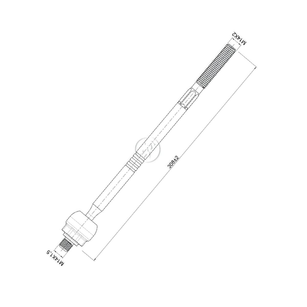 Terminal Axial - ZM - 170.114.57