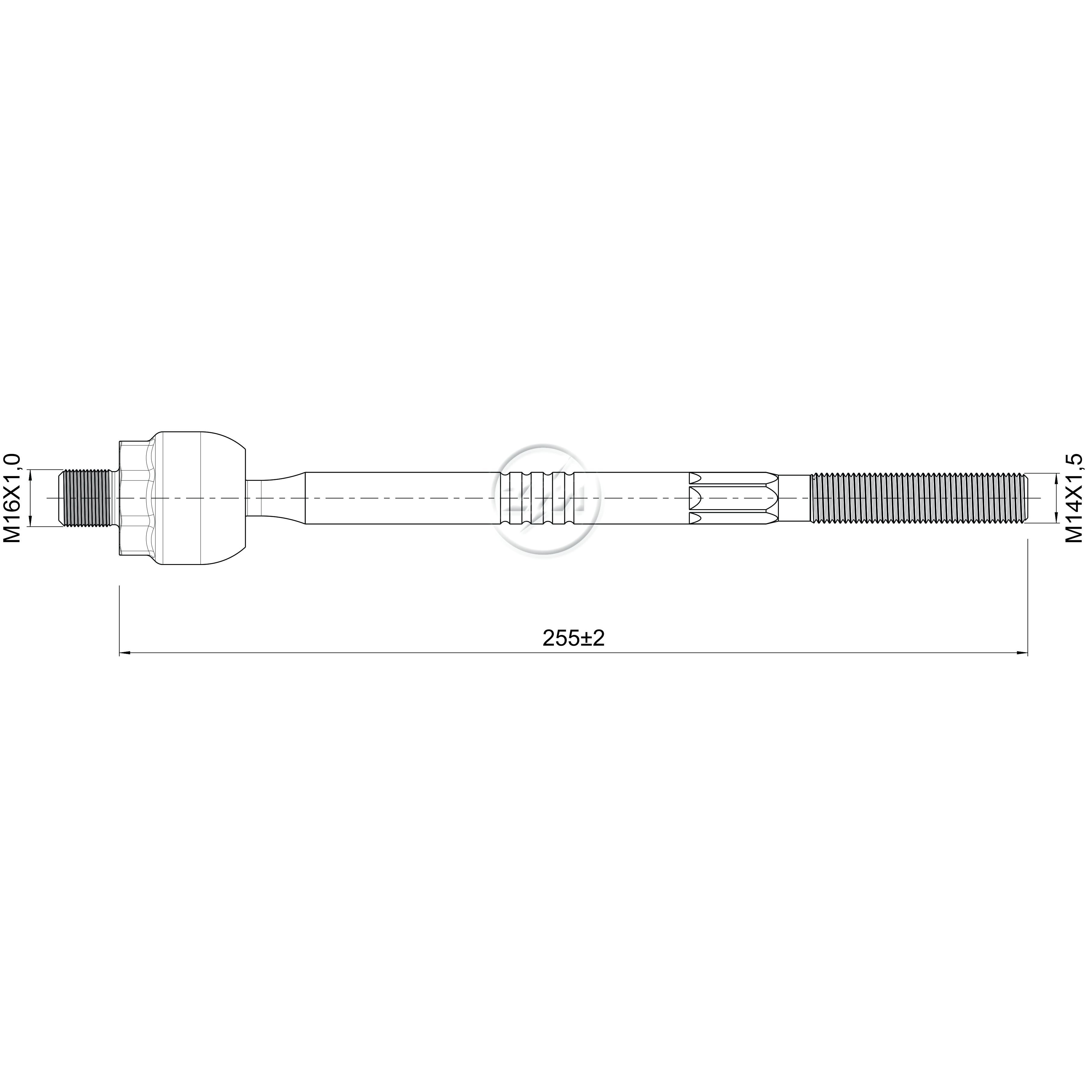 Terminal Axial para Honda CR-V - ZM - 170.116.49