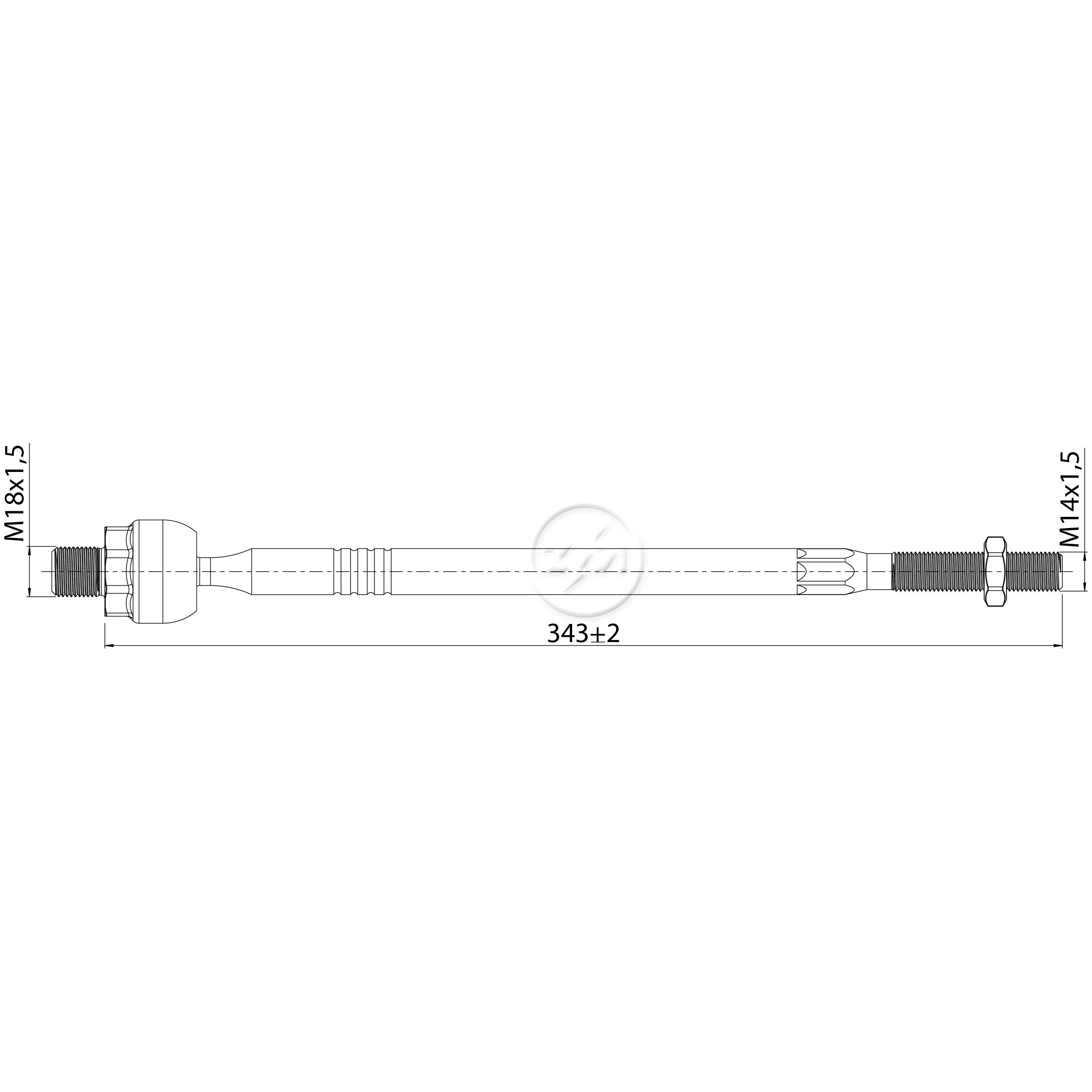 Terminal Axial para Suzuki Grand Vitara - ZM - 170.116.78