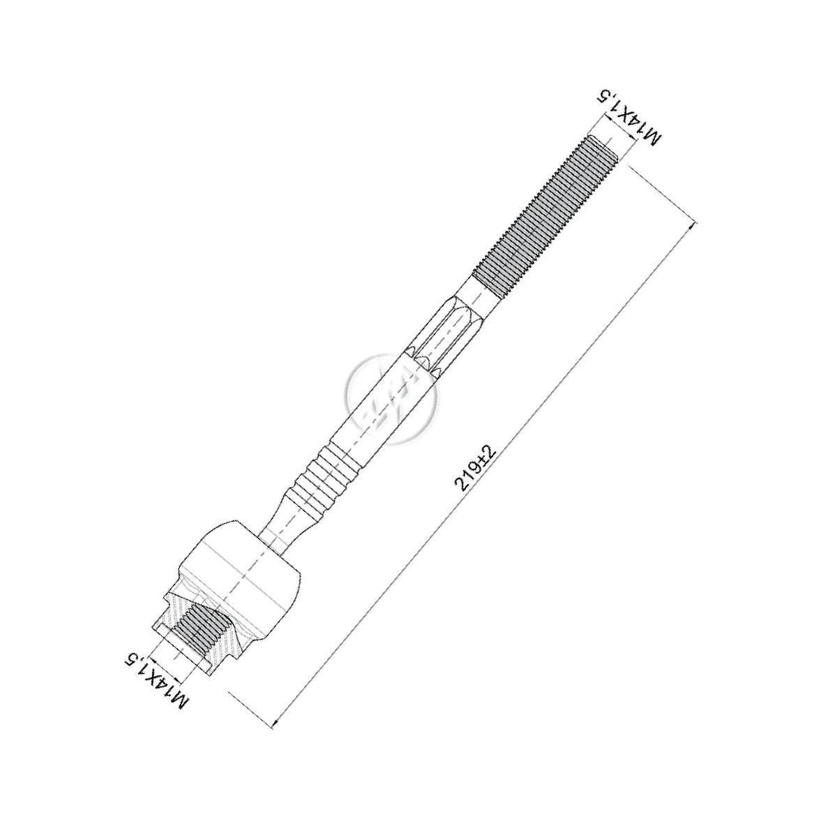 Terminal Axial - ZM - 170.120.03