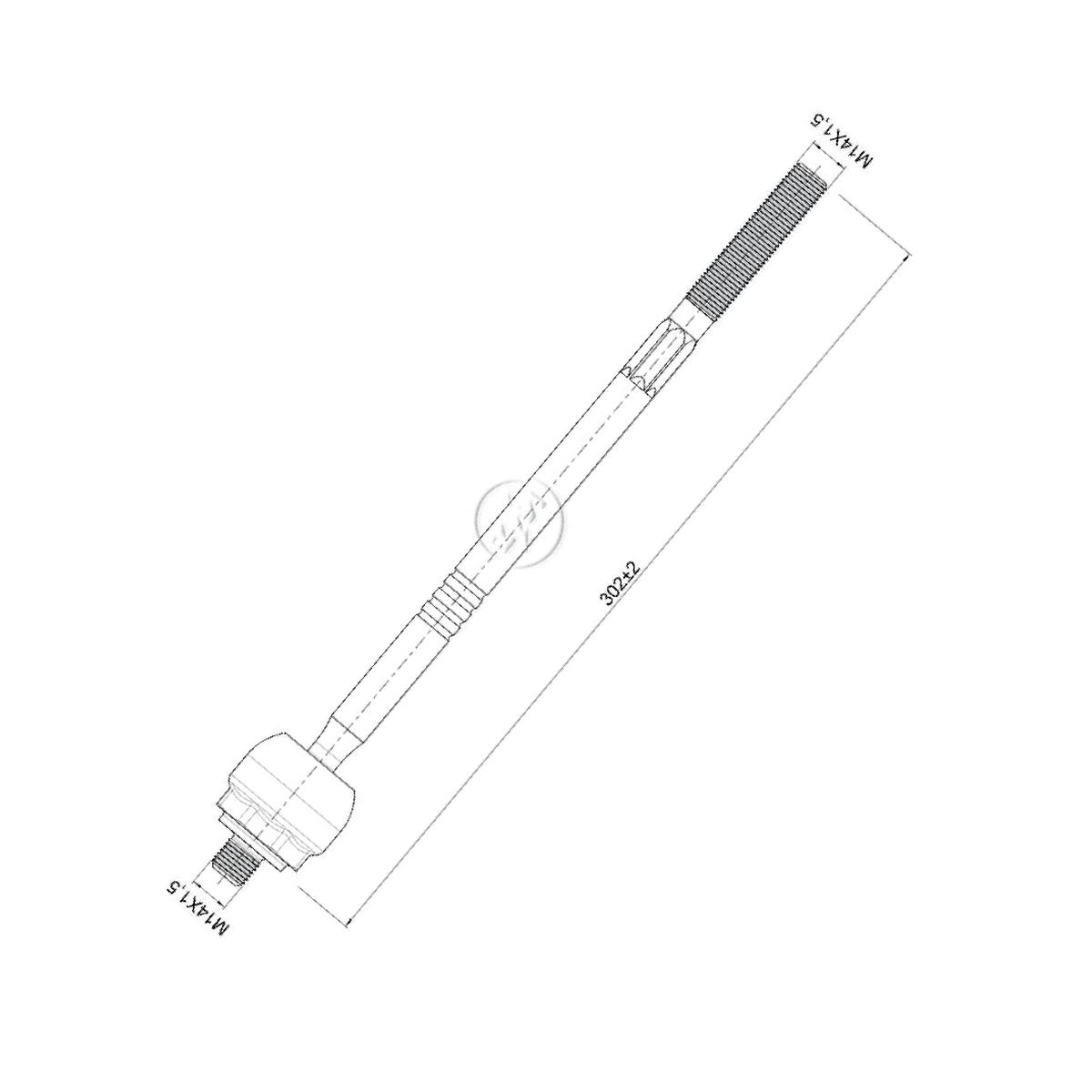 Terminal Axial - ZM - 170.210.02