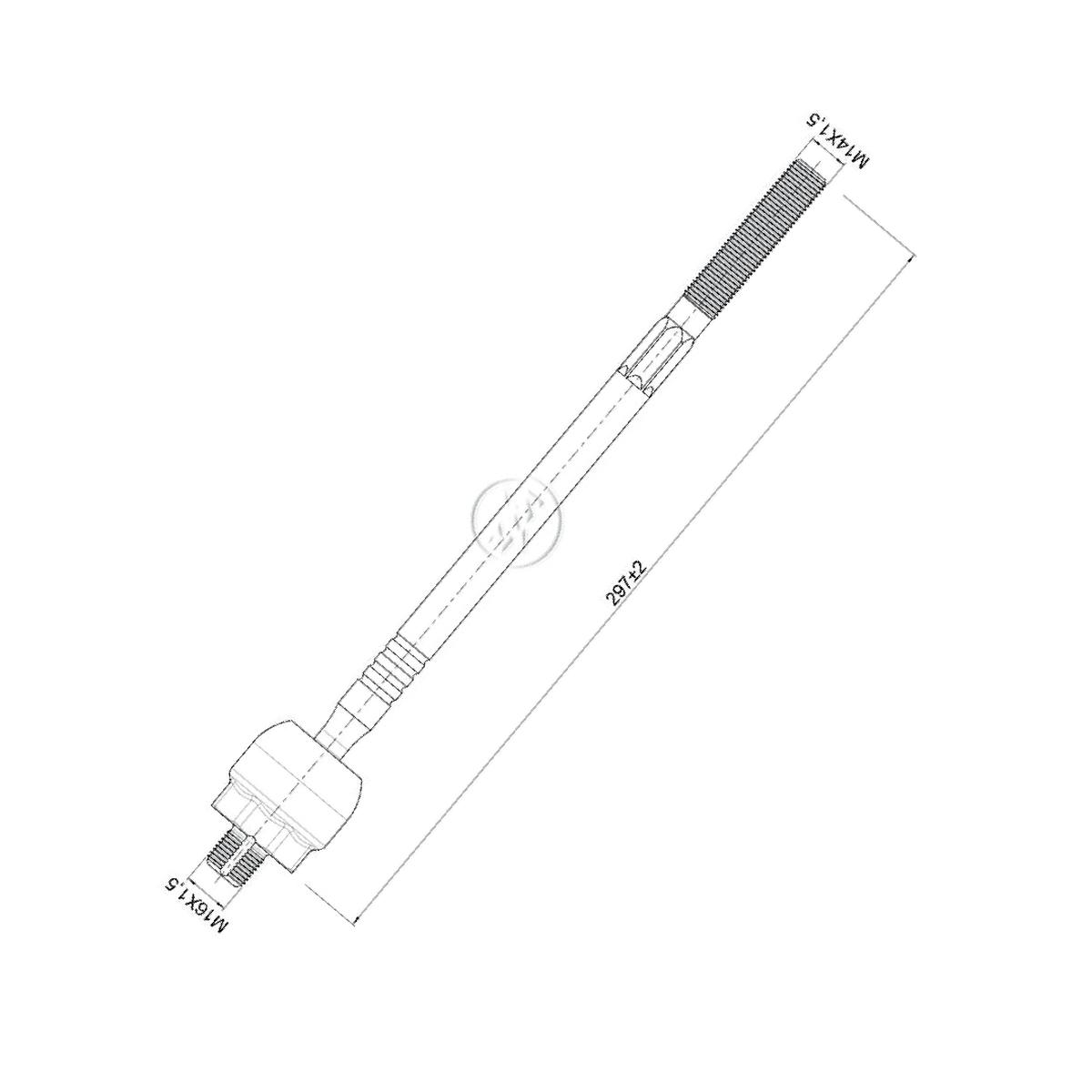 Terminal Axial - ZM - 170.218.37