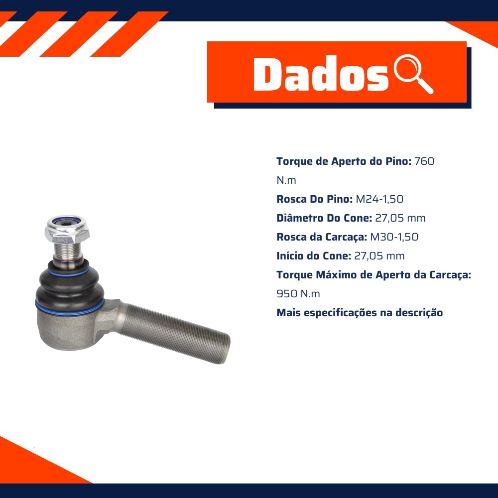 Terminal de Direção - ZM - 270.538.50
