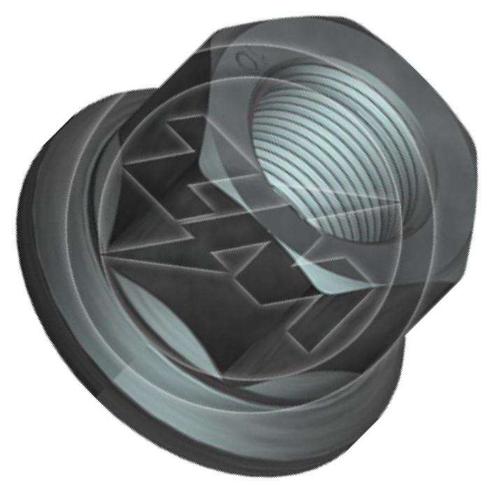 Kit 30 Porca da Roda M22-1,5 x CH33 x H30 - ZM - 29.022.05