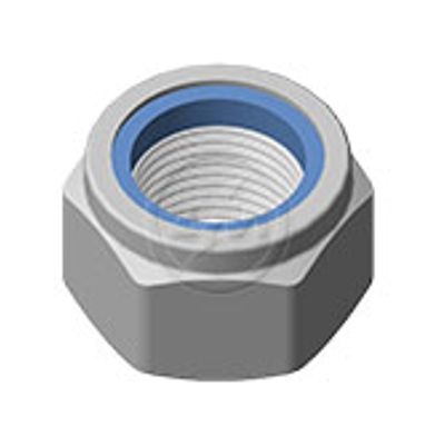 Kit 50 Porca do Pino Tensor M24-2,0 x CH36 x H24 - ZM - 2902410