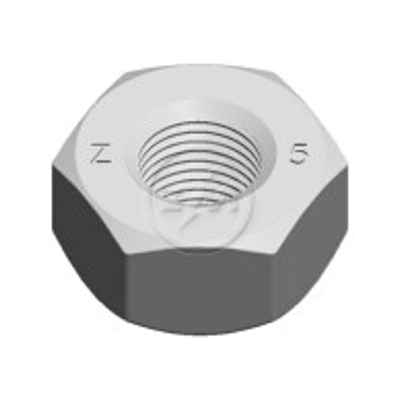 Kit 50 Porca Roda 9/16''-18UNF x CH1.1/16" x H17 - ZM - 2991630