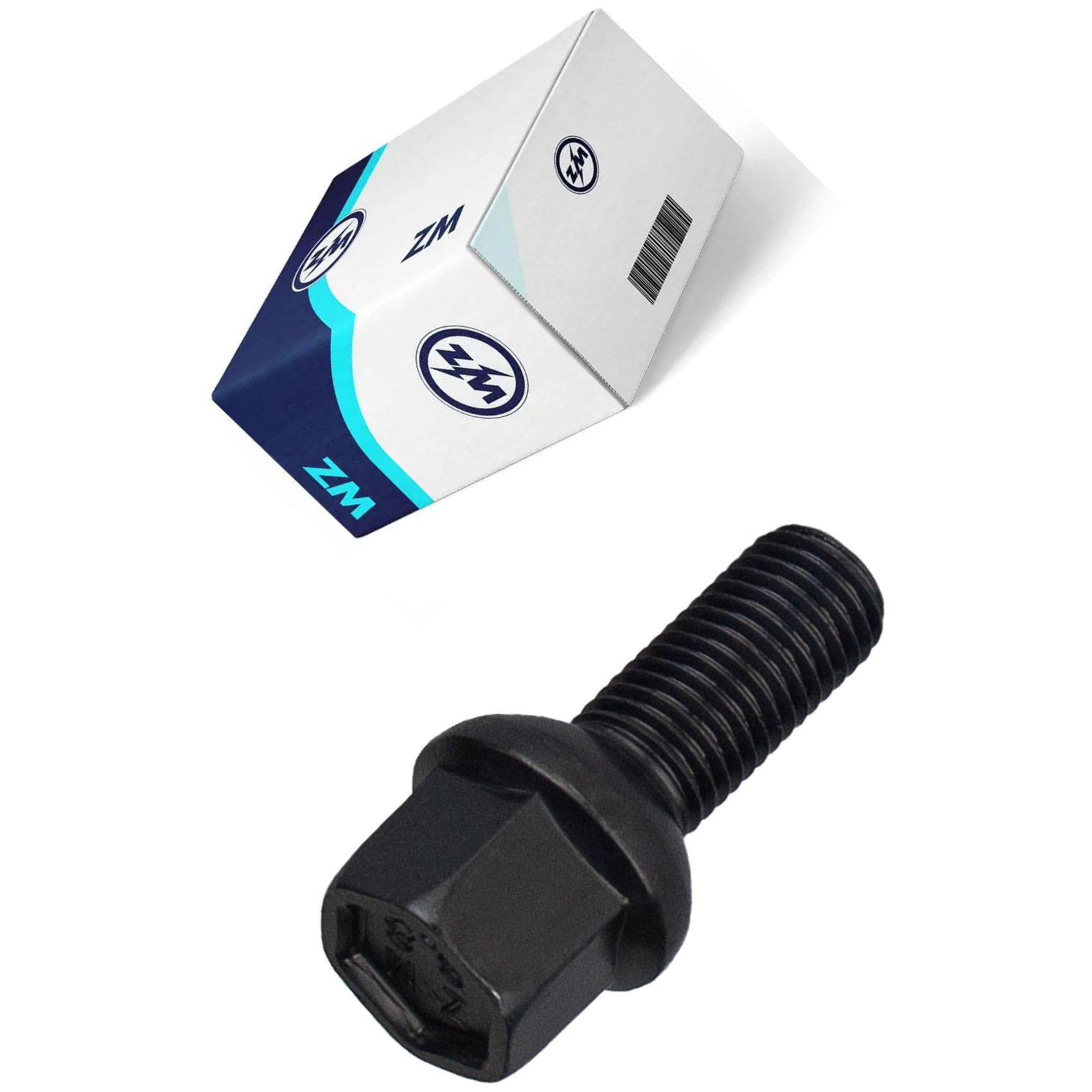 Kit 80 Parafuso de Roda M12-1,5 x 24/45 x CH17 - ZM - 3001203