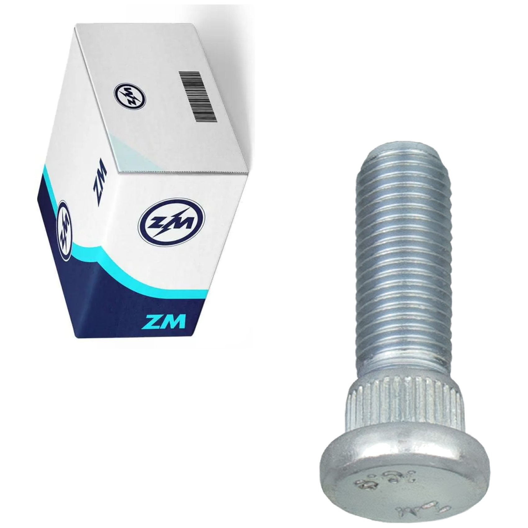 Kit 80 Parafuso de Roda M12-1,5 x 40/45 - ZM - 30.012.25