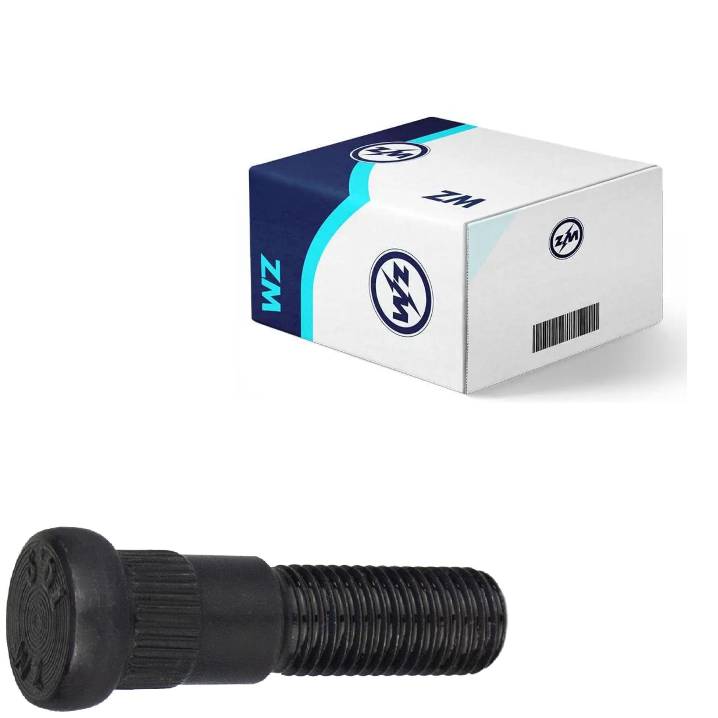 Parafuso de Roda M12-1,5 X 46/52 Caixa com 50 Unidades para Chevrolet D-20 e Silverado - ZM - 30.012.32