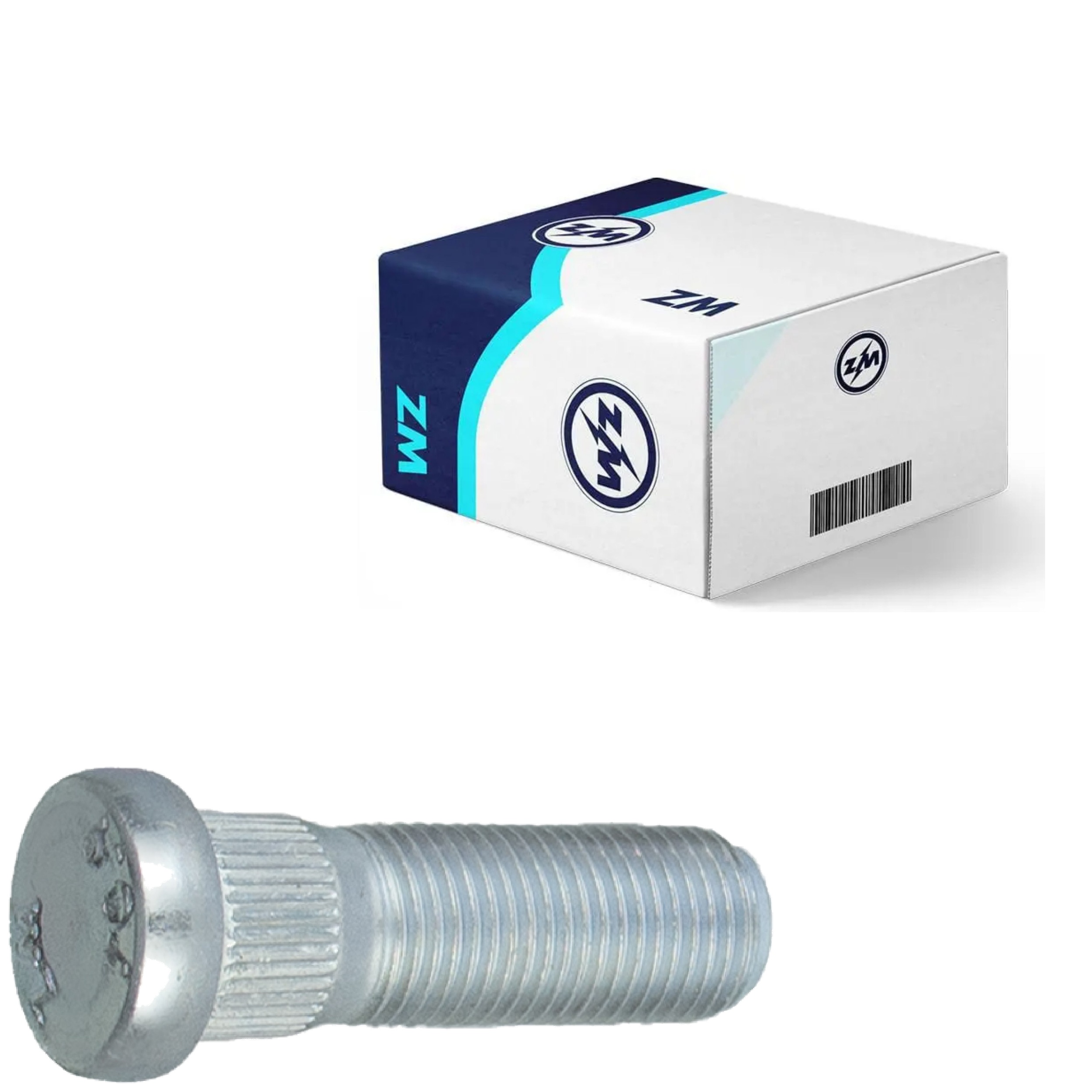 Parafuso de Roda M12-1,25 X 39/44 Caixa com 50 Unidades para Nissan Frontier e Sentra - ZM - 30.012.46