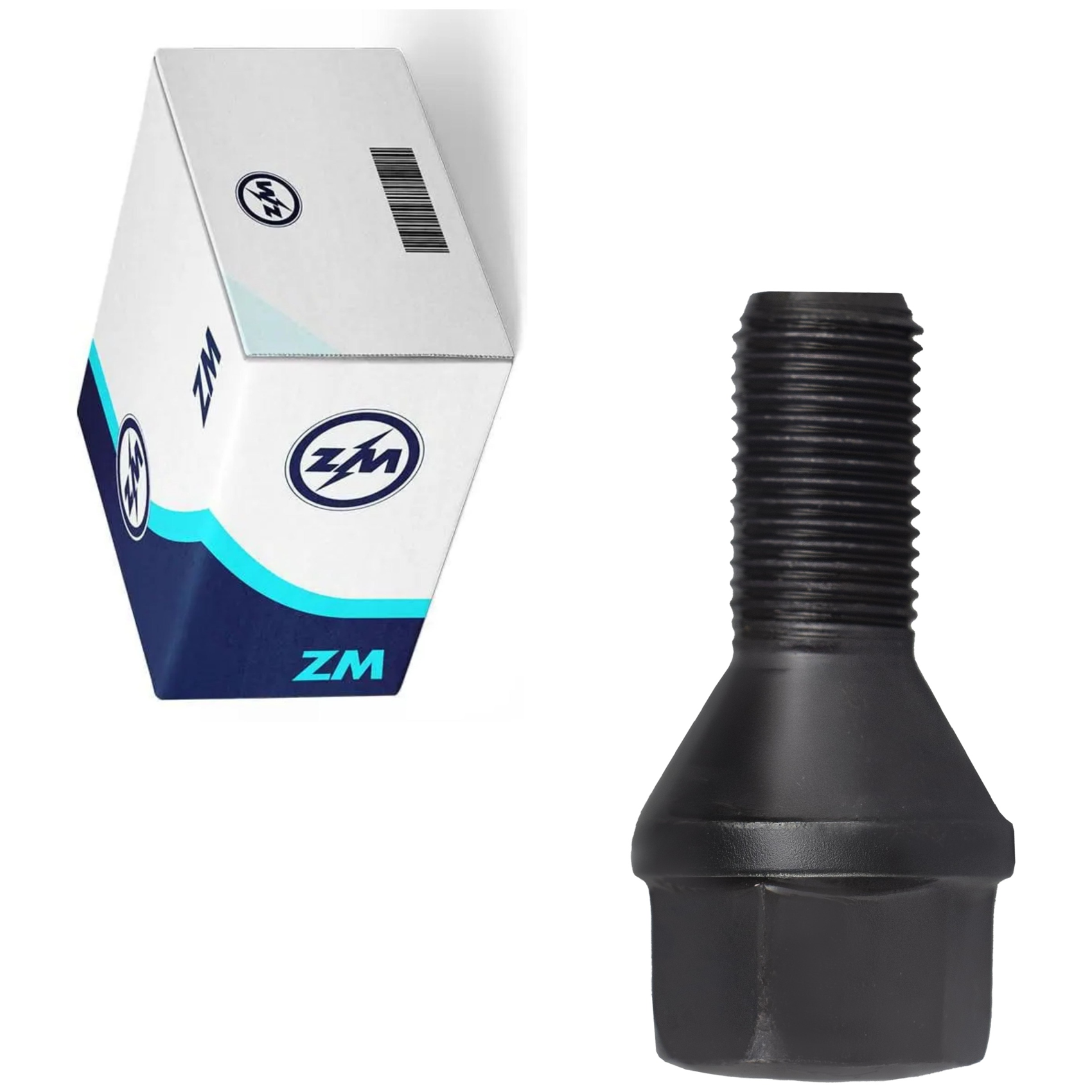 Kit 80 Parafuso de Roda M12-1.25 x 22/48,5 x CH19 - ZM - 3001269