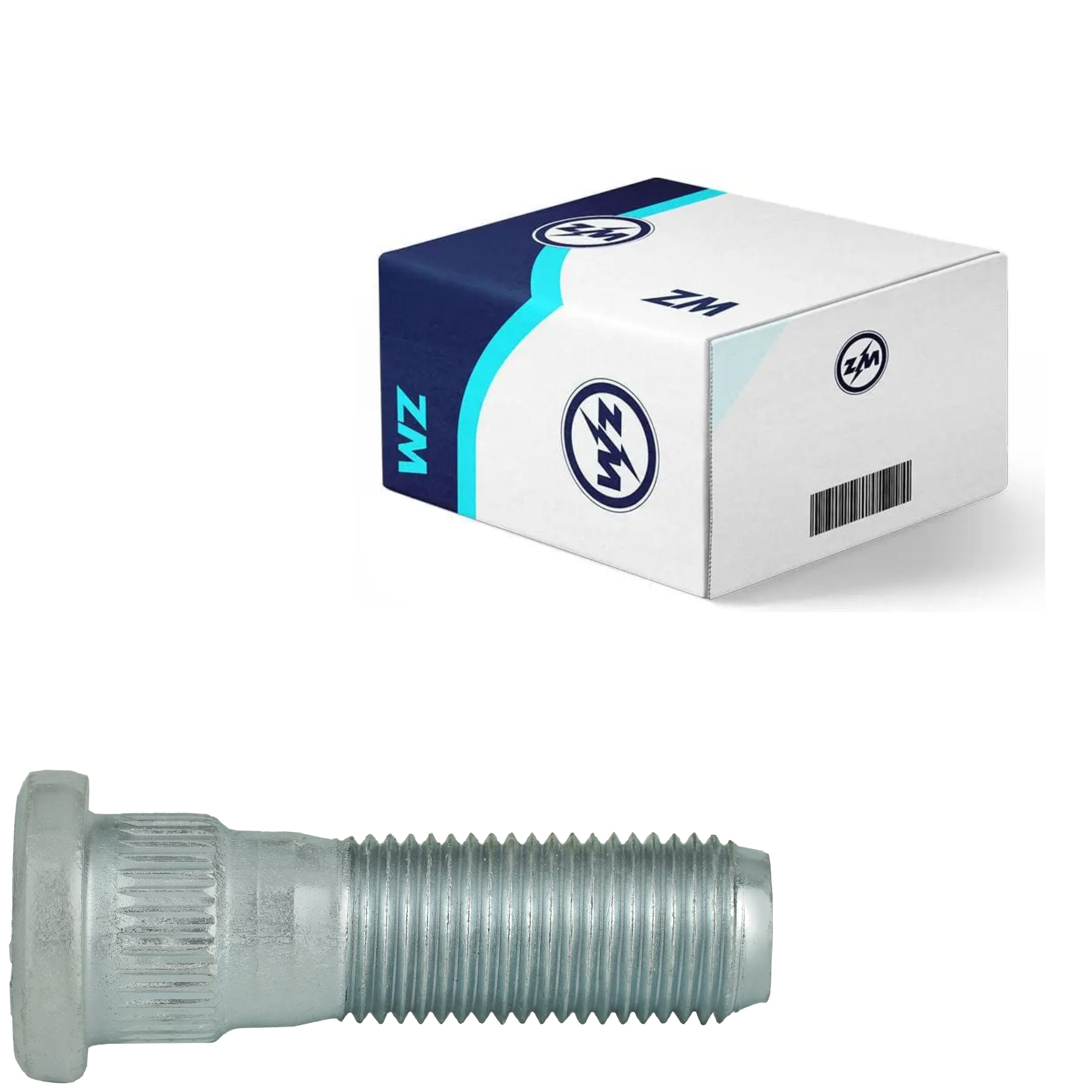 Parafuso de Roda M12-1,25 X 42/46,5 Caixa com 50 Unidades para Nissan Frontier - ZM - 30.012.77
