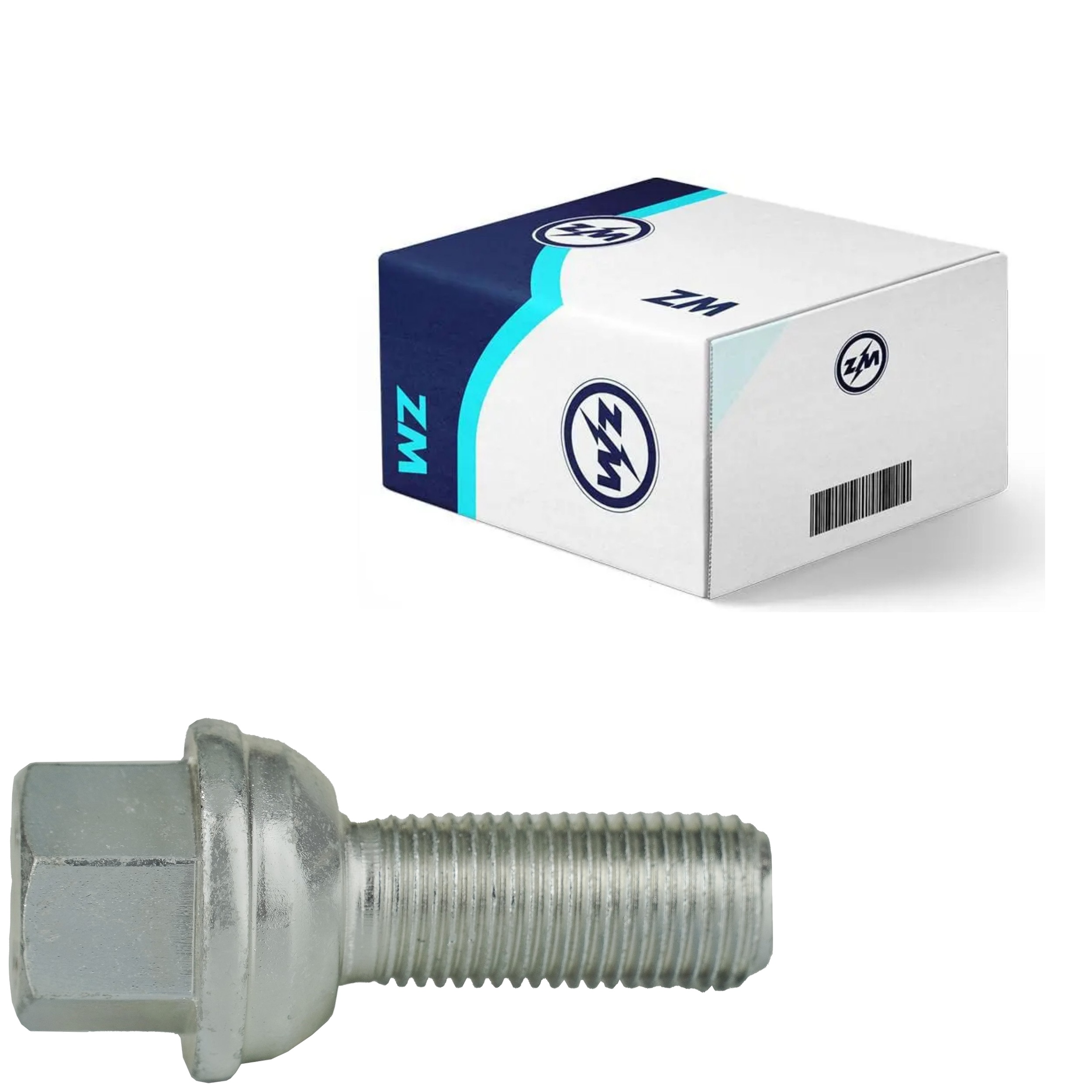 Kit 30 Parafuso de Roda M14-1,5 x 34/59 x CH19 - ZM - 3001413