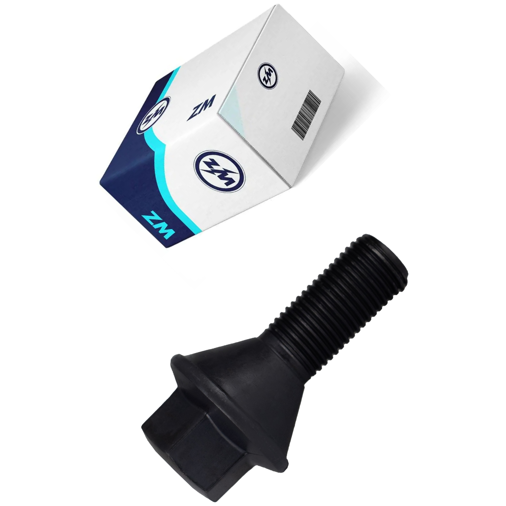 Parafuso de Roda M14-1.5 X 30/60 X Ch19 Caixa com 28 Unidades para Renault Master - ZM - 30.014.81
