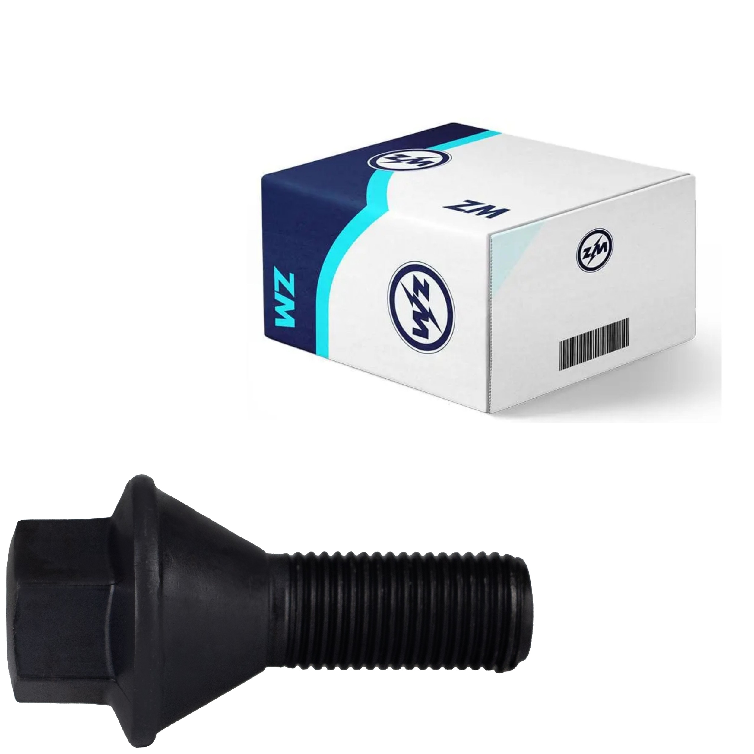 Parafuso de Roda M14-1.5 X 30/60 X Ch19 Caixa com 30 Unidades para Renault Master - ZM - 30.014.81