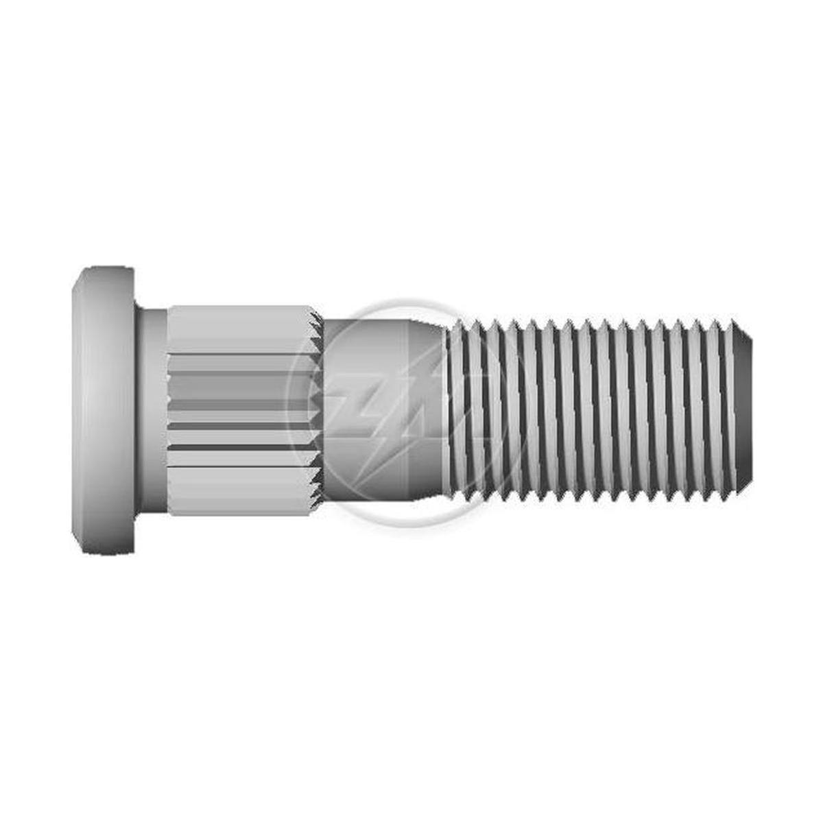 Kit 50 Parafuso de Roda 9/16"-18UNF x 47,6/52,6 - ZM - 3091630