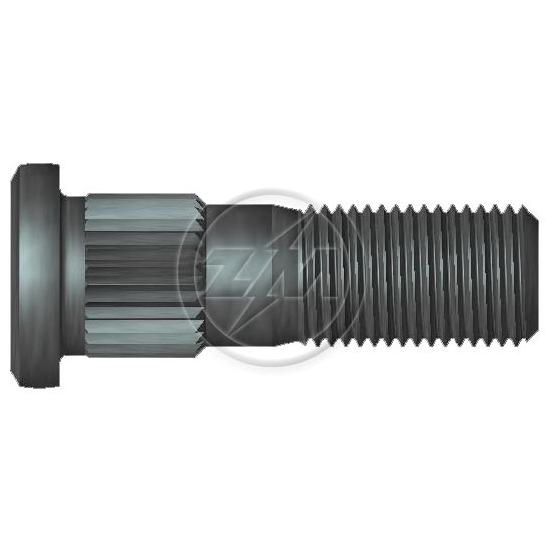 Kit 50 Parafuso de Roda 9/16"-18UNF x 47,6/52,6 - ZM - 3091640