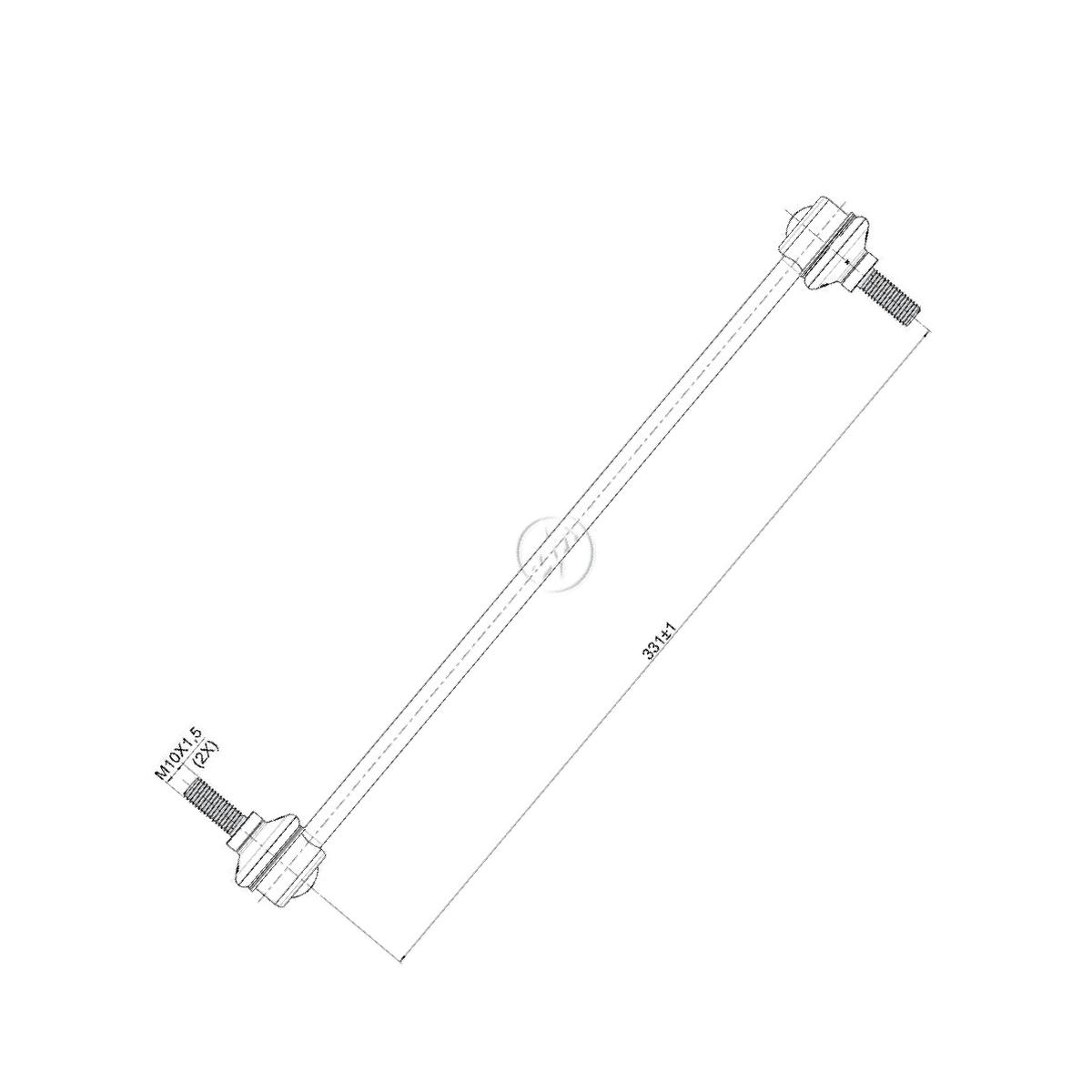 Bieleta da Barra Estabilizadora para Renault Master - ZM - 370.110.62