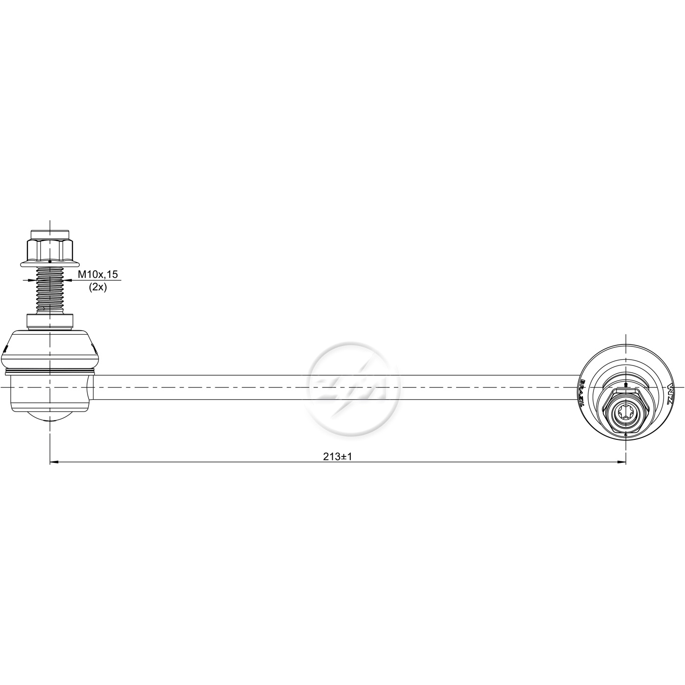 Bieleta da Barra Estabilizadora para Jaguar XE e XF - ZM - 370.111.93