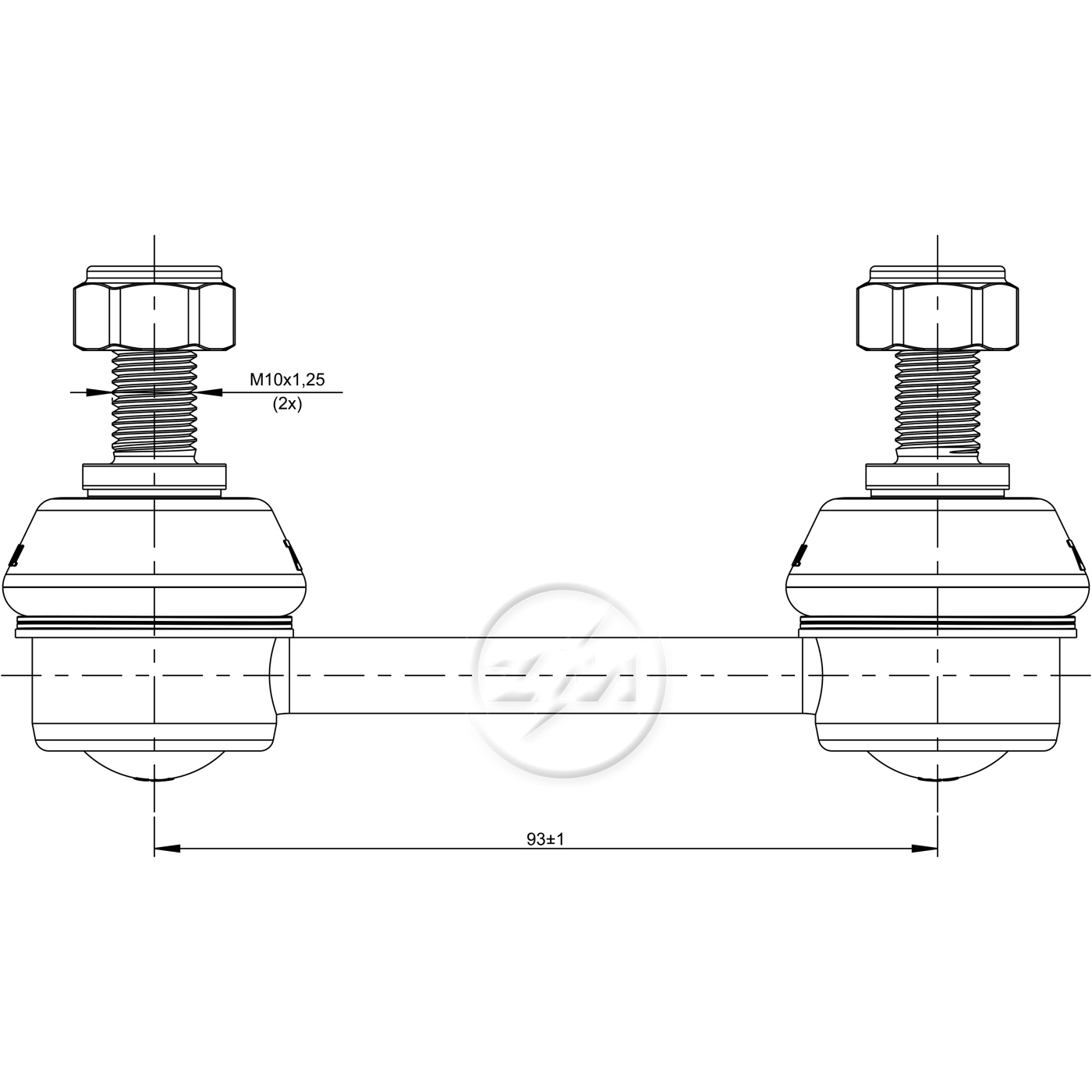 Bieleta da Barra Estabilizadora para Suzuki Jimny - ZM - 370.116.82