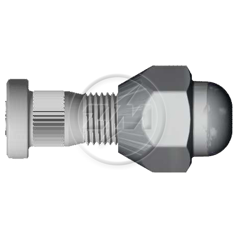 Prisioneiro de Roda com Porca Caixa com 50 Unidades para Nissan Frontier e Sentra - ZM - 40.012.01