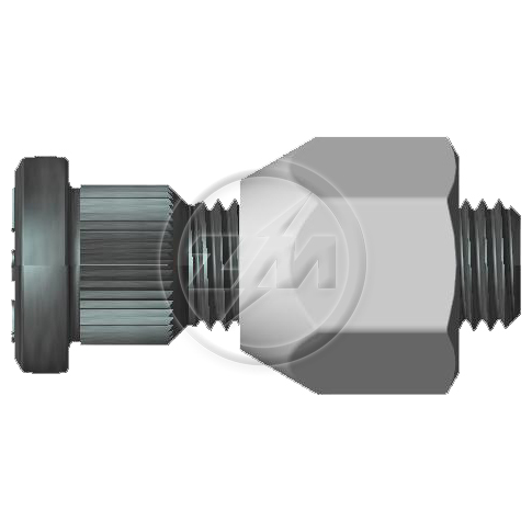 Prisioneiro de Roda com Porca M12-1,5 X 41/46 X Ch21 X H20 Caixa com 80 Unidades para Hyundai H 100 - ZM - 40.012.63