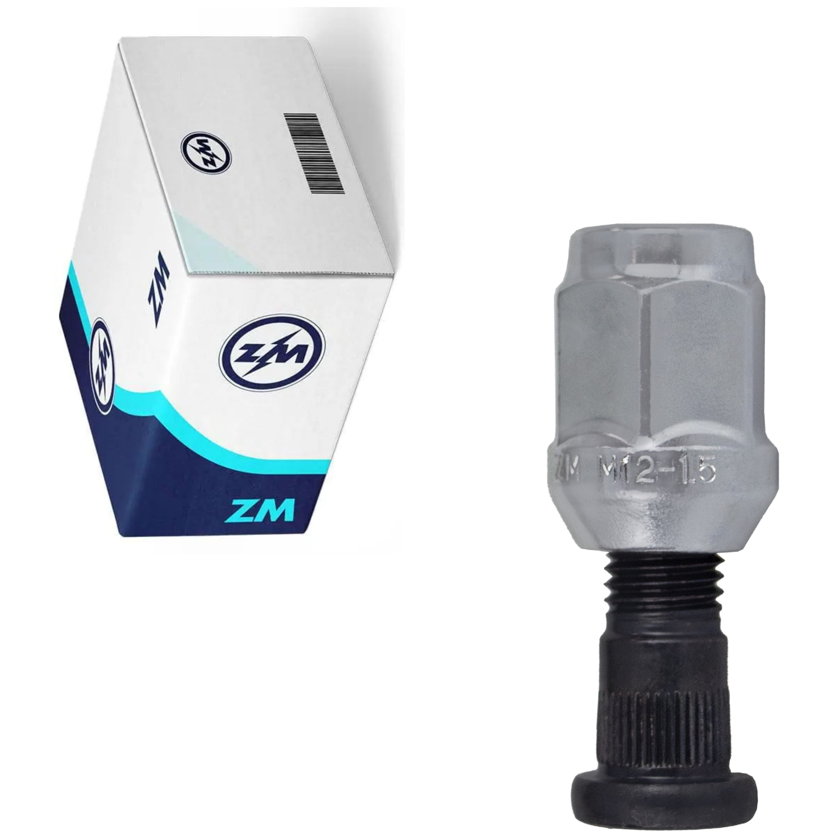 Kit 80 Parafuso Roda M12-1,5x36,5/41xCH19xH31 - ZM - 4001269