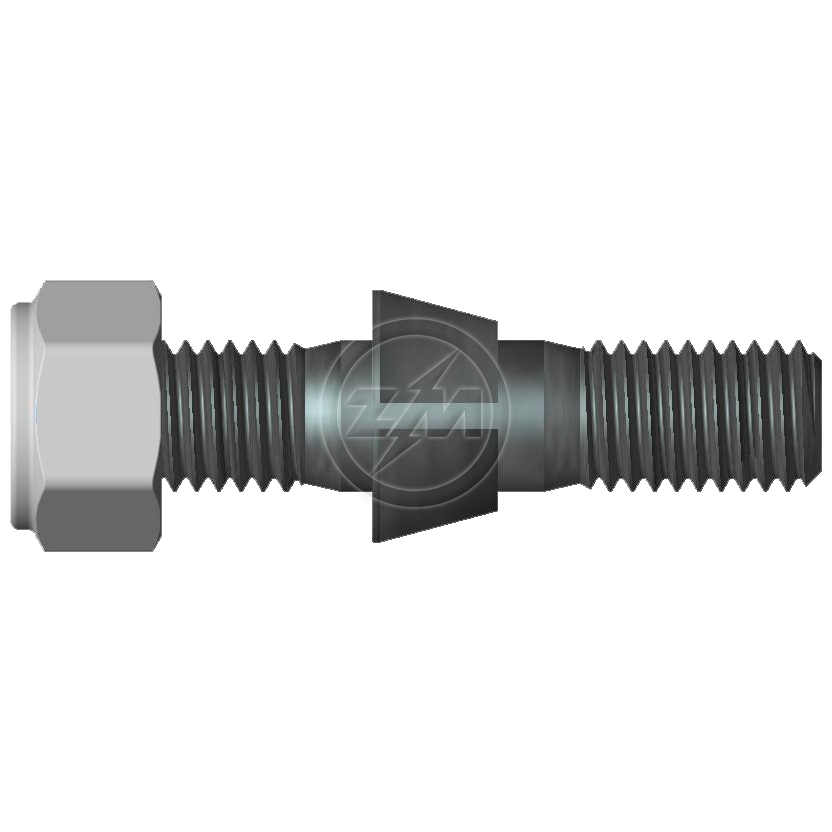 Kit 50 Prisioneiro Roda M12-1,75x60xCH19 - ZM - 40.012.90