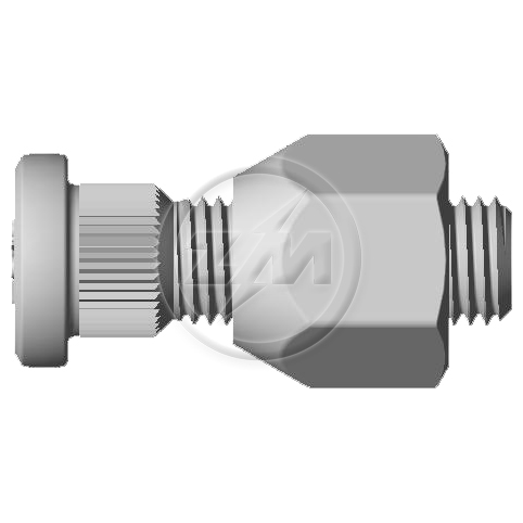 Prisioneiro de Roda com Porca Caixa com 50 Unidades para Mitsubishi L300 - ZM - 40.012.95