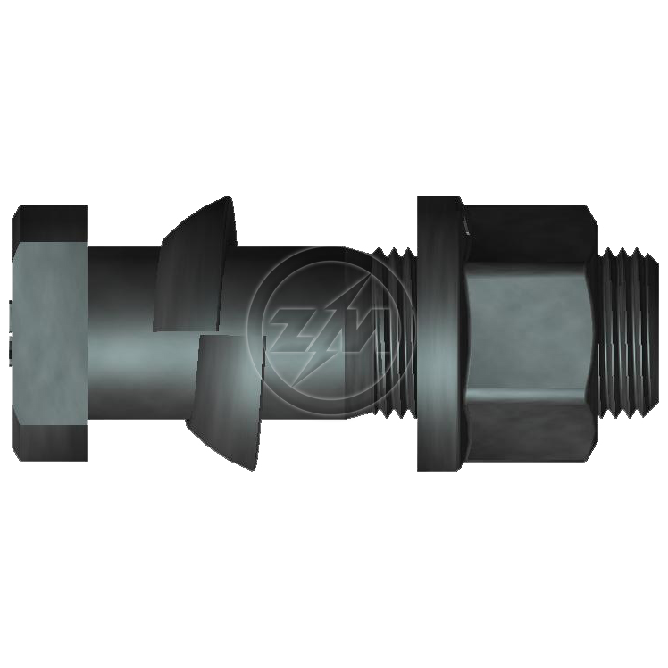 Kit 25 Parafuso Roda M18-1,5x60/68xCH24xH19 - ZM - 40.018.06