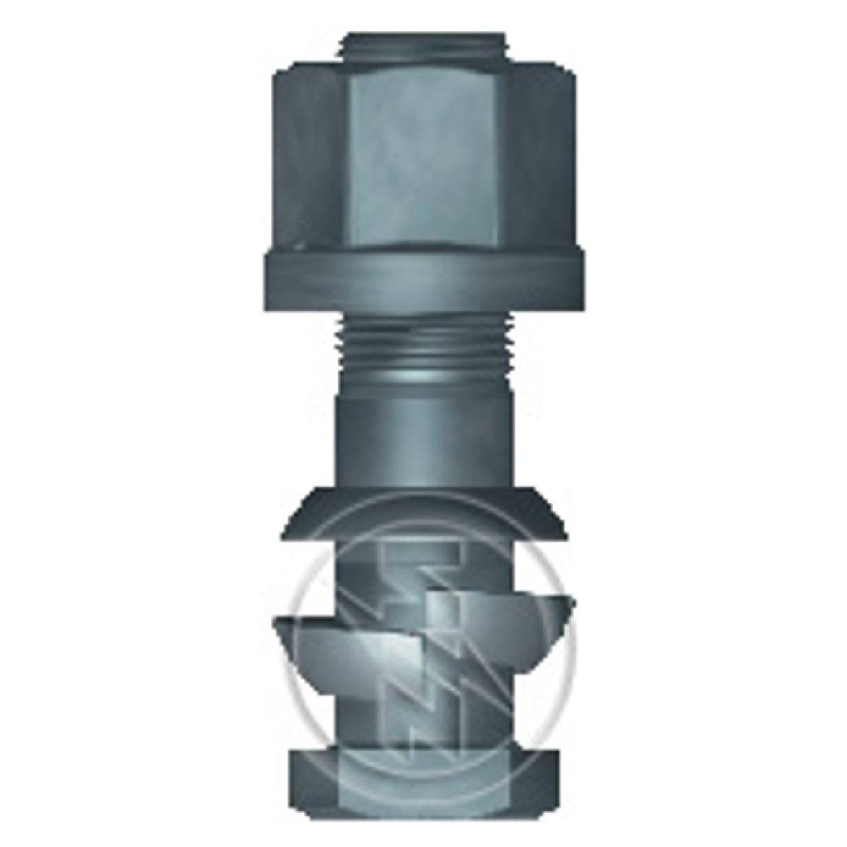 Kit 24 Parafuso Roda M20-1,5x80/88xCH30xH28 - ZM - 40.020.04