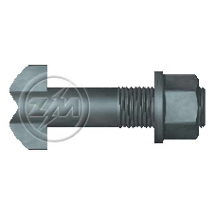 Kit 30 Parafuso Roda M20-2,0x75/93xCH27xH21 - ZM - 40.020.21